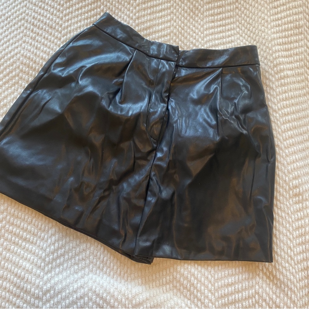 ASOS Leather Shorts
